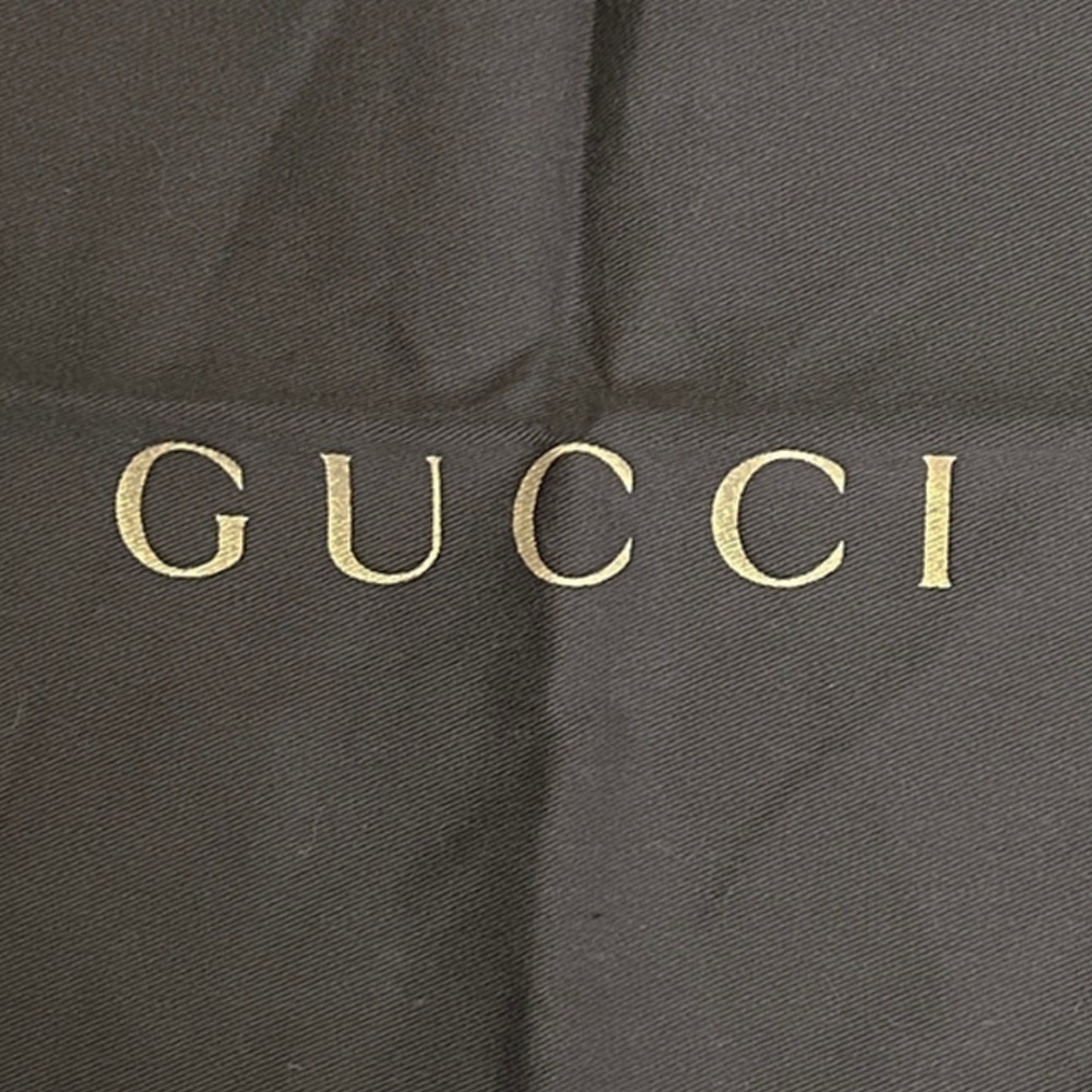 Authentic GUCCI Handbag Sleeper Bag Dustbag Drawstring Made in Italy 100% Cotton
